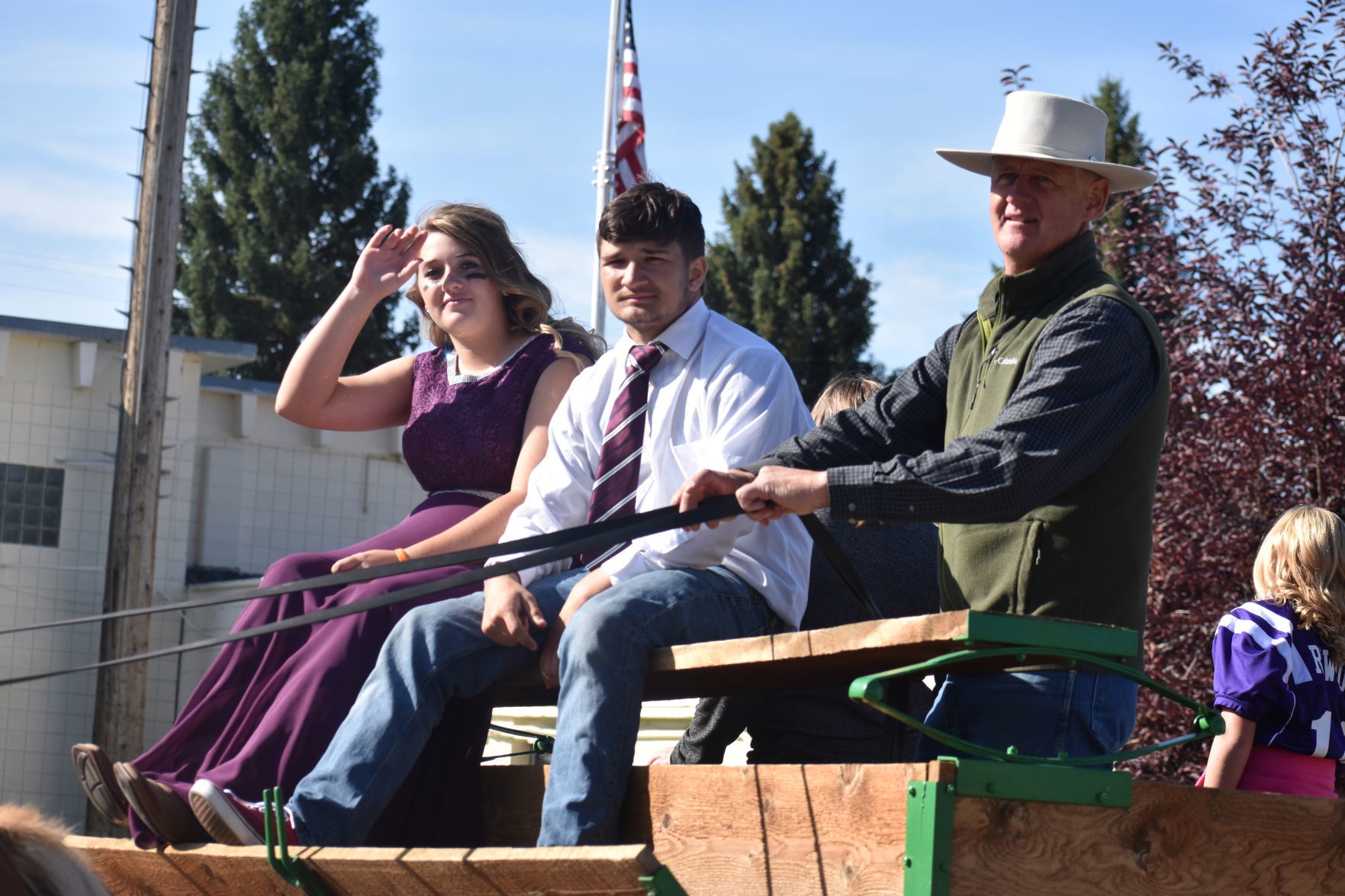 North Fremont High School celebrates with homecoming parade
